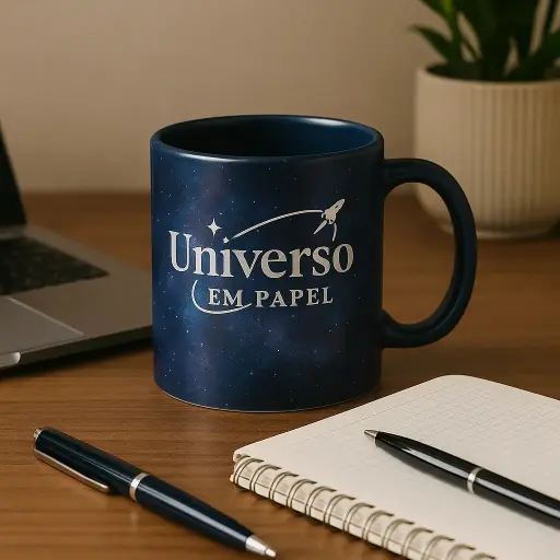 Caneca Universo em Papel – Beyond Limits